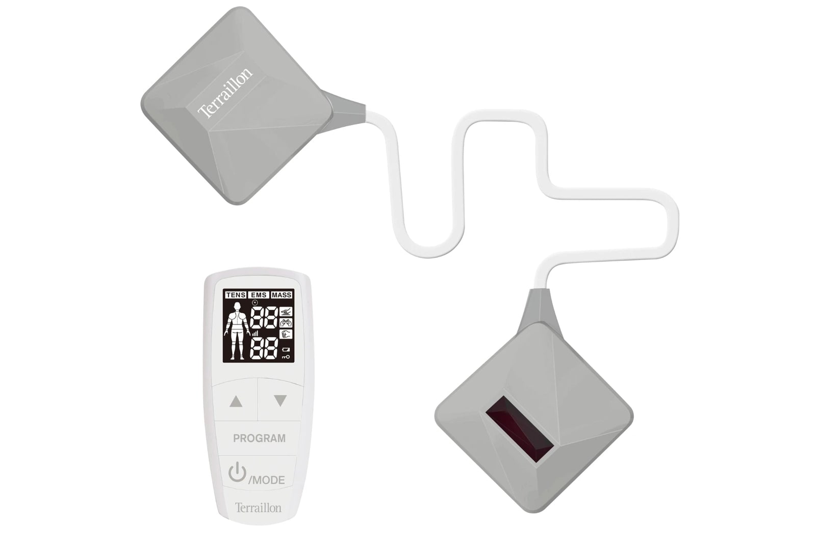 Terraillon Trio Care + blanc/gris